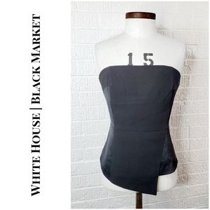 White House Black Market black corset top bustier
